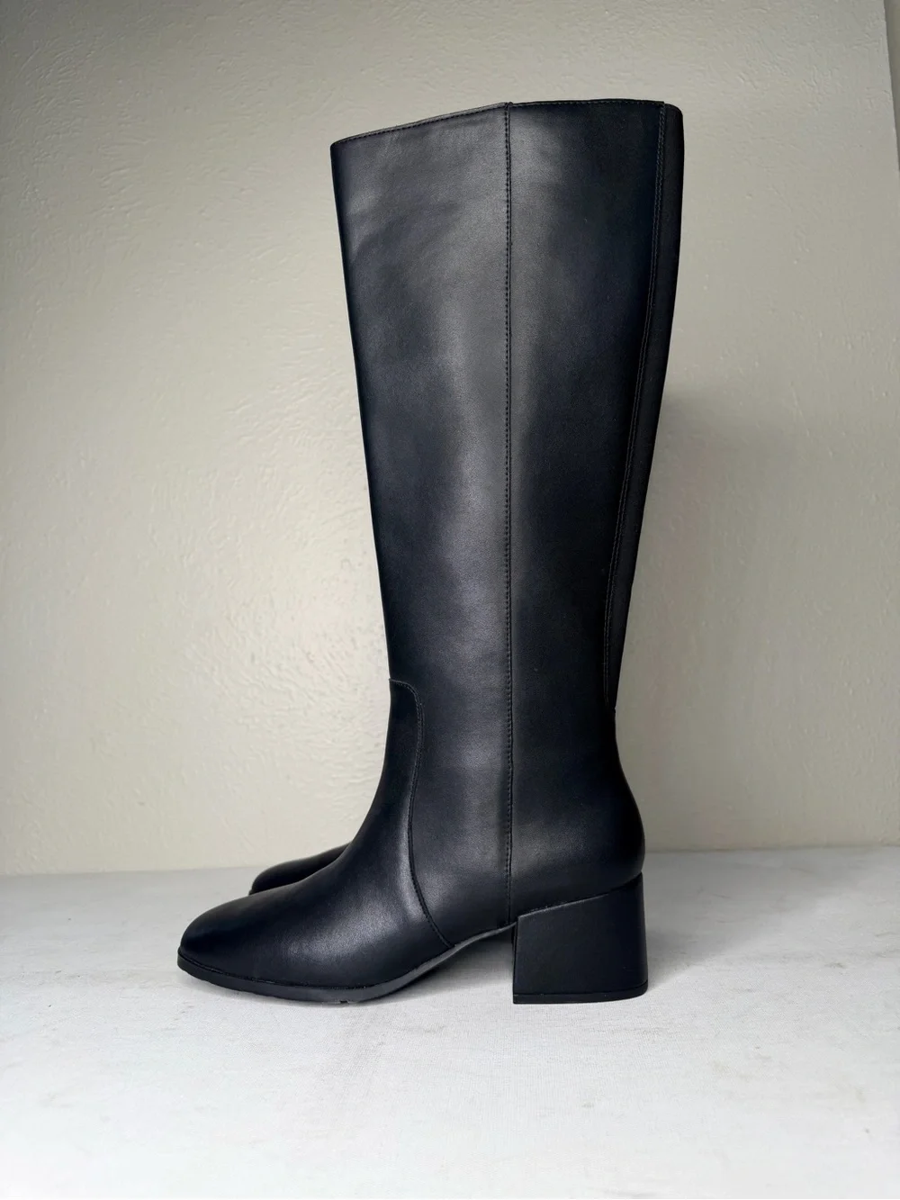 NWT Blondo Felicity black waterproof leather tall boot